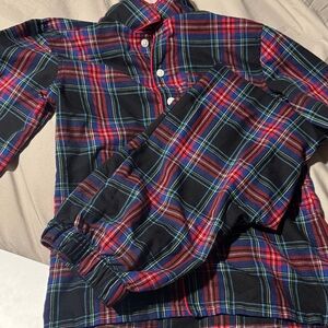 Vineyard vines kids plaid pajamas